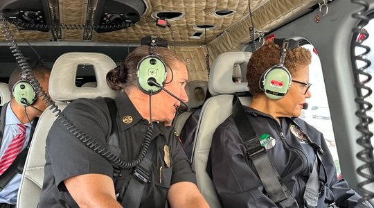 bass and fore chief helicopter ride in the morning 