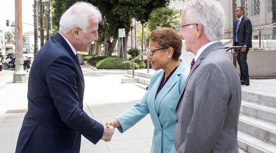 President of Armenia visit 