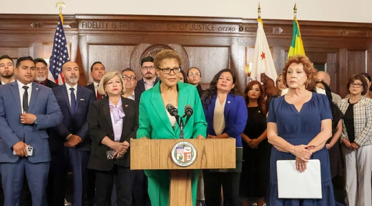 mayor bass press conference 