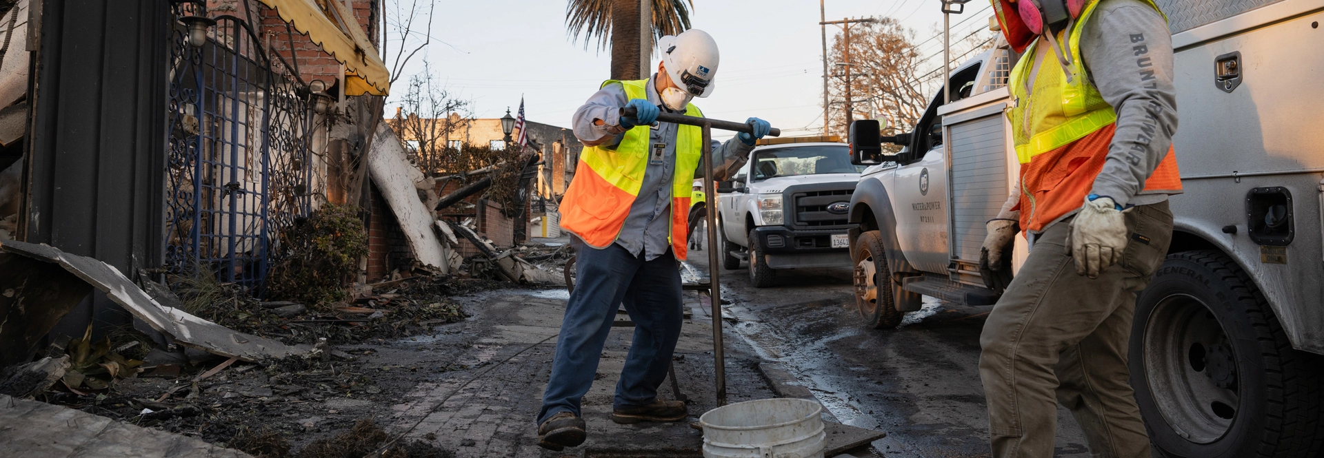 LADWP crews