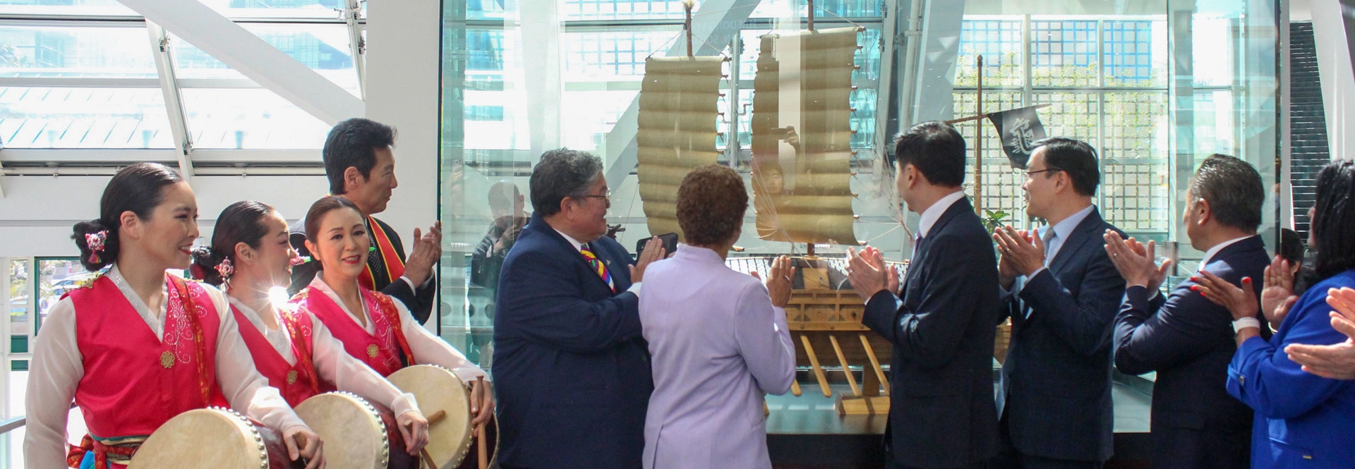 convention center unveiling 